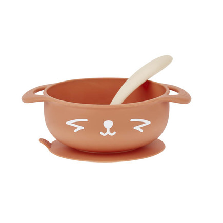 Coffret repas 15-24 mois 2 pièces TAST'ISY renard terracotta