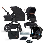 Poussette convertible 3en1 BTOUR Noire