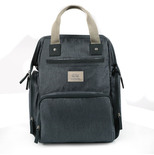Sac à dos à langer Bleu Ardoise