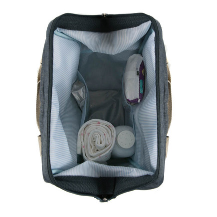 Sac à dos à langer Bleu Ardoise OUTLANDER - 2