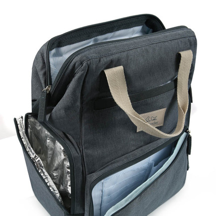 Sac à dos à langer Bleu Ardoise OUTLANDER - 5