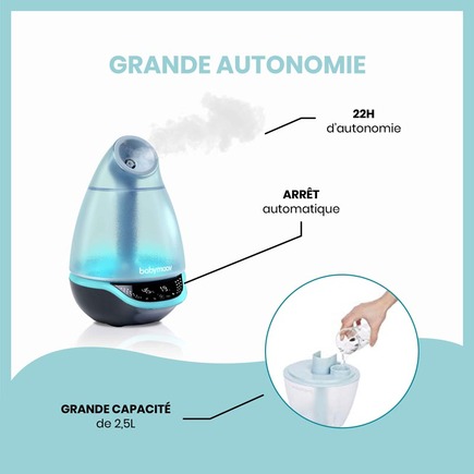 Hygro(+) Humidificateur à vapeur froide BABYMOOV - 28