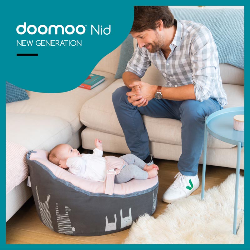 Doomoo Nid New Generation Rabbit Pink Vente En Ligne De Doomoo Et Accessoires Bebe9