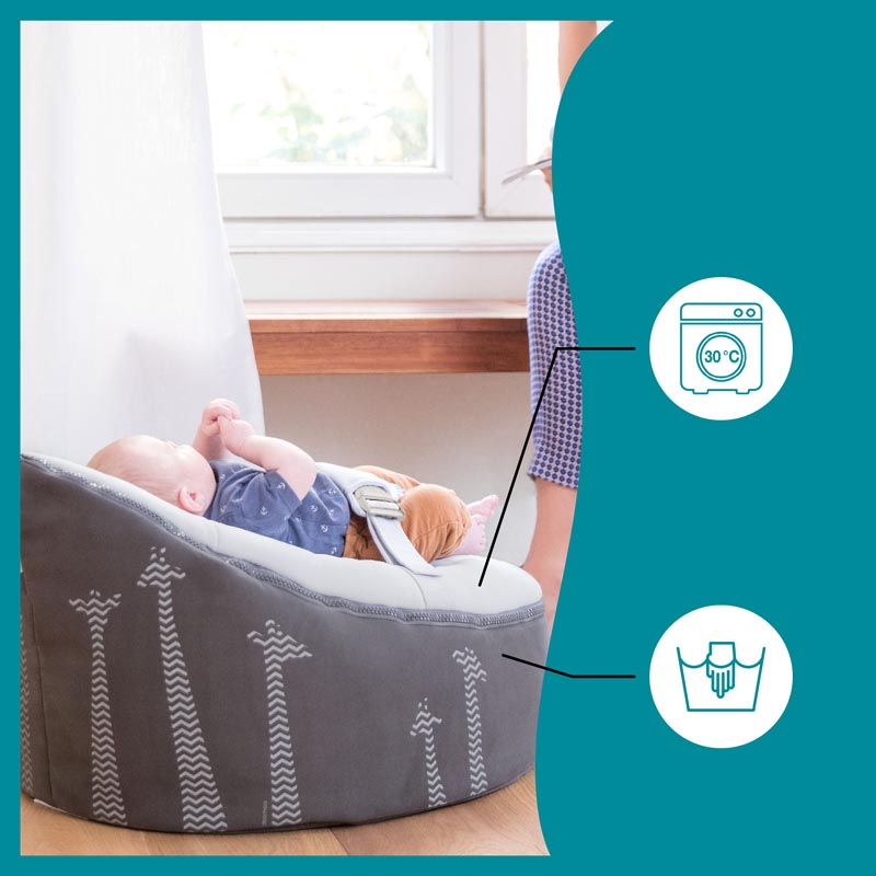Doomoo Nid New Generation Girafe Gris Vente En Ligne De Doomoo Et Accessoires Bebe9