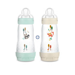 Lot de 2 biberons Easy Start Anti-colique Nature 320ml Aqua
