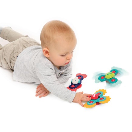 Activity-board Chaise haute ventouse jouet bébé spinner de 6 à 12