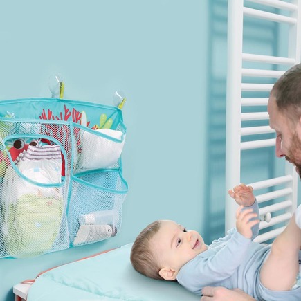 1 Pièce De Rangement Pour Jouets De Bain De Bébé En Filet, Jouet De Bain  Pliant De Salle De Bain Suspendu En Filet Pour Bébé, Sac De Rangement En  Filet À Ventouse