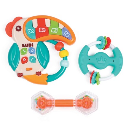 Lot de 3 Jouets d'Éveil Rotatifs Baby Spinner