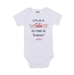 Body manches courtes Il n’y a pas de tata aussi géniale 6 mois