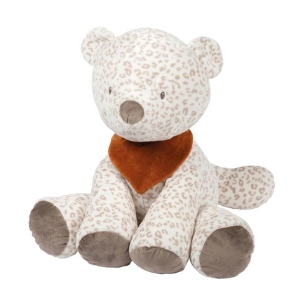 Peluche Jungo léopard 75cm NATTOU
