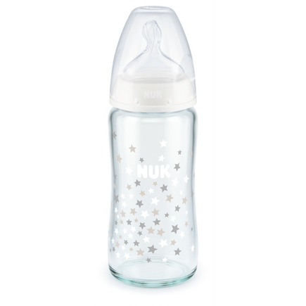 NUK BIBERON EN VERRE FIRST CHOICE 0-6 MOIS 240ML | Tunisie