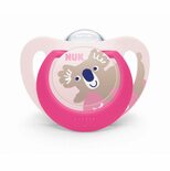 2 Sucettes STARLIGHT 6-18m Fille