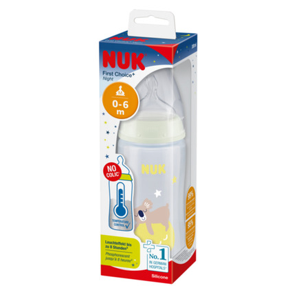 Biberon FC + TC 300 ml 0-6m M Mixte NUIT NUK - 2
