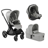 Poussette Trio MUUM + Micro BB + I-KOOS Dim Grey