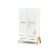 Chambre TRIO CANAILLE Winnie Lit 70x140 Commode 3 tiroirs Armoire AT4 - 5