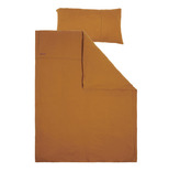 Housse de couette + taie d'oreiller Pure Ochre Spice