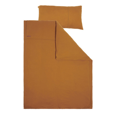 Housse de couette + taie d'oreiller Pure Ochre Spice LITTLE DUTCH