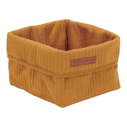 Petit panier de toilette Pure Ochre Spice LITTLE DUTCH