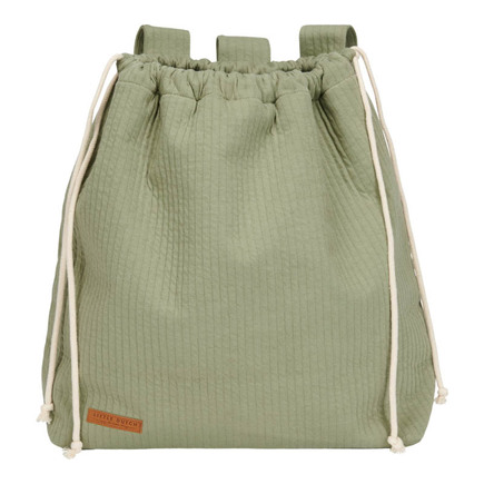 Sac à jouets Pure Olive LITTLE DUTCH