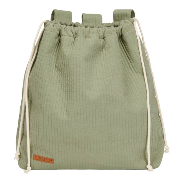 Sac à jouets Pure Olive LITTLE DUTCH