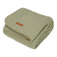 Couverture de lit bébé 110x140 Pure Olive LITTLE DUTCH - 2