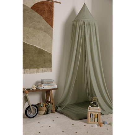 Ciel de lit 240 cm Pure Olive  LITTLE DUTCH - 6