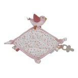 Doudou carré Oiseau Flowers & Butterflies