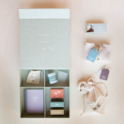 Memory box Bleu LITTLE DUTCH - 7