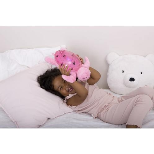 Veilleuse peluche tortue tranquille rose : Cloud B