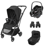 Poussette TRIO Leona Pebble 360 Oria Black
