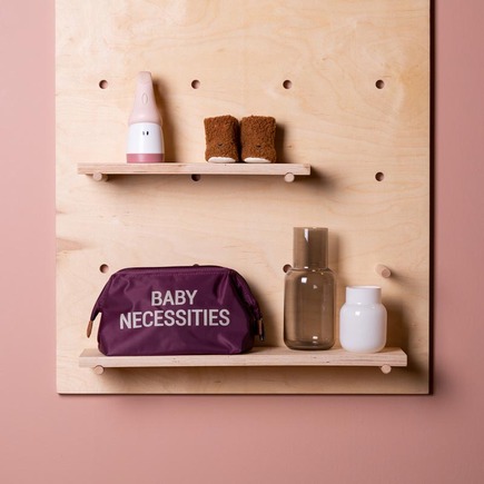 Trousse De Toilette Baby Necessities Aubergine CHILDHOME