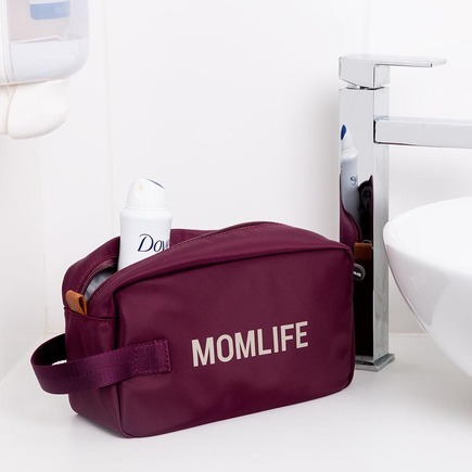 Trousse De Toilette Baby Momlife Aubergine CHILDHOME - 2