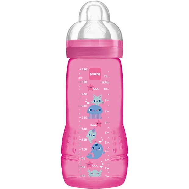 Biberon Easy Active 2ème âge 330ml fille MAM