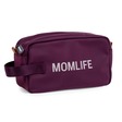 Trousse De Toilette Baby Momlife Aubergine CHILDHOME - 5