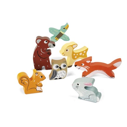 Puzzle en bois pour bébé animaux - Jeu d'éveil enfant 18 mois - Janod