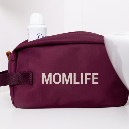 Trousse De Toilette Baby Momlife Aubergine CHILDHOME - 3