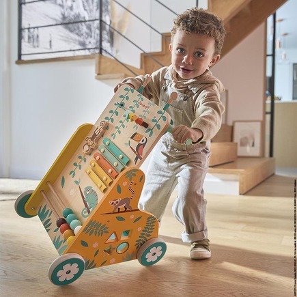 Chariot de marche multi-activités Galopins - Produits bébés