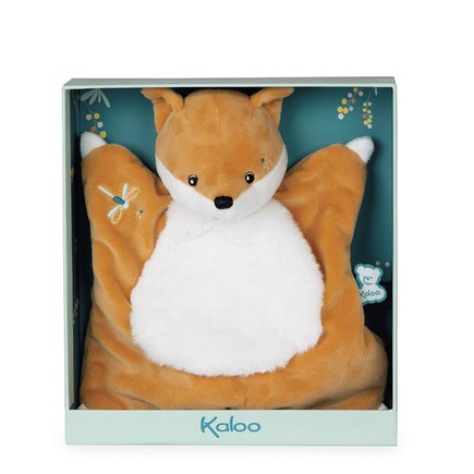 Fripons Doudou Carré Renard Léonard 20 cm  KALOO - 2