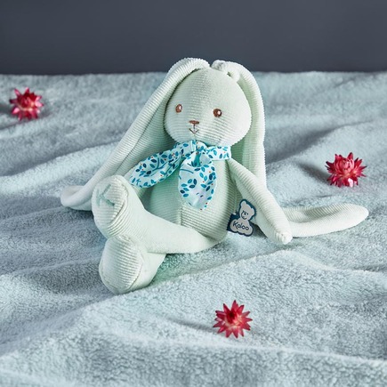 Lapinoo doudou lapin vert - Kaloo - Cadeau de naissance