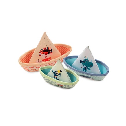 Lot de 3 bateaux de bain Jungle LILLIPUTIENS - 16