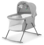 Berceau bébé Lit bébe Berceau à bascule Lit d'appoint Berceau Blanc Gris  Vicco 4260423420274