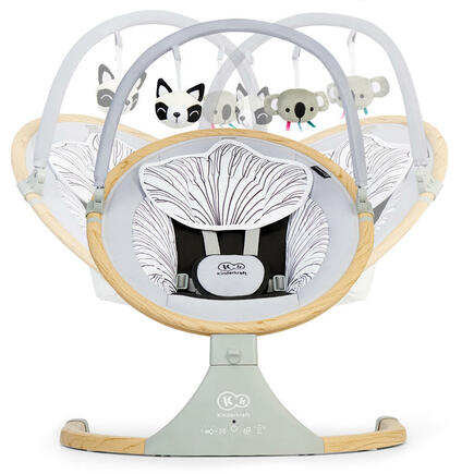 Transat balancelle LUMI Gris/effet bois KINDERKRAFT - 5