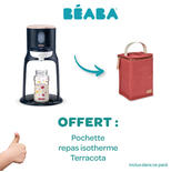 Pack Bib'expresso new Night Blue + Pochette isotherme Terracota BEABA