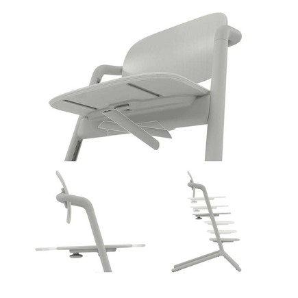 Chaise haute LEMO Suede Grey CYBEX - 7