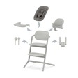 Chaise haute LEMO 4en1 SET Suede Grey CYBEX