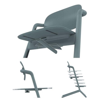 Chaise haute LEMO 3en1 SET Stone Blue CYBEX - 7