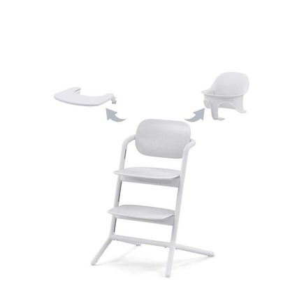 Chaise haute LEMO 3en1 SET All White CYBEX