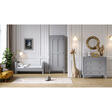 Chambre TRIO Lit 70x140 Commode Armoire MILENNE by Vox Gris clair VOX - 4