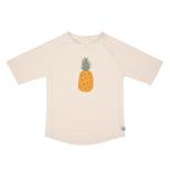 T-shirt manches courtes ananas 07-12 mois Blanc