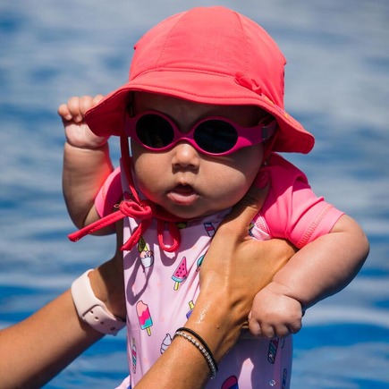 Sölar Mini Pink Lunette de soleil bébé 0-24 mois BBLÜV, Vente en ligne de  Lunettes bébé